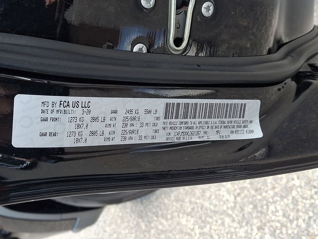 2020 Jeep Cherokee Limited