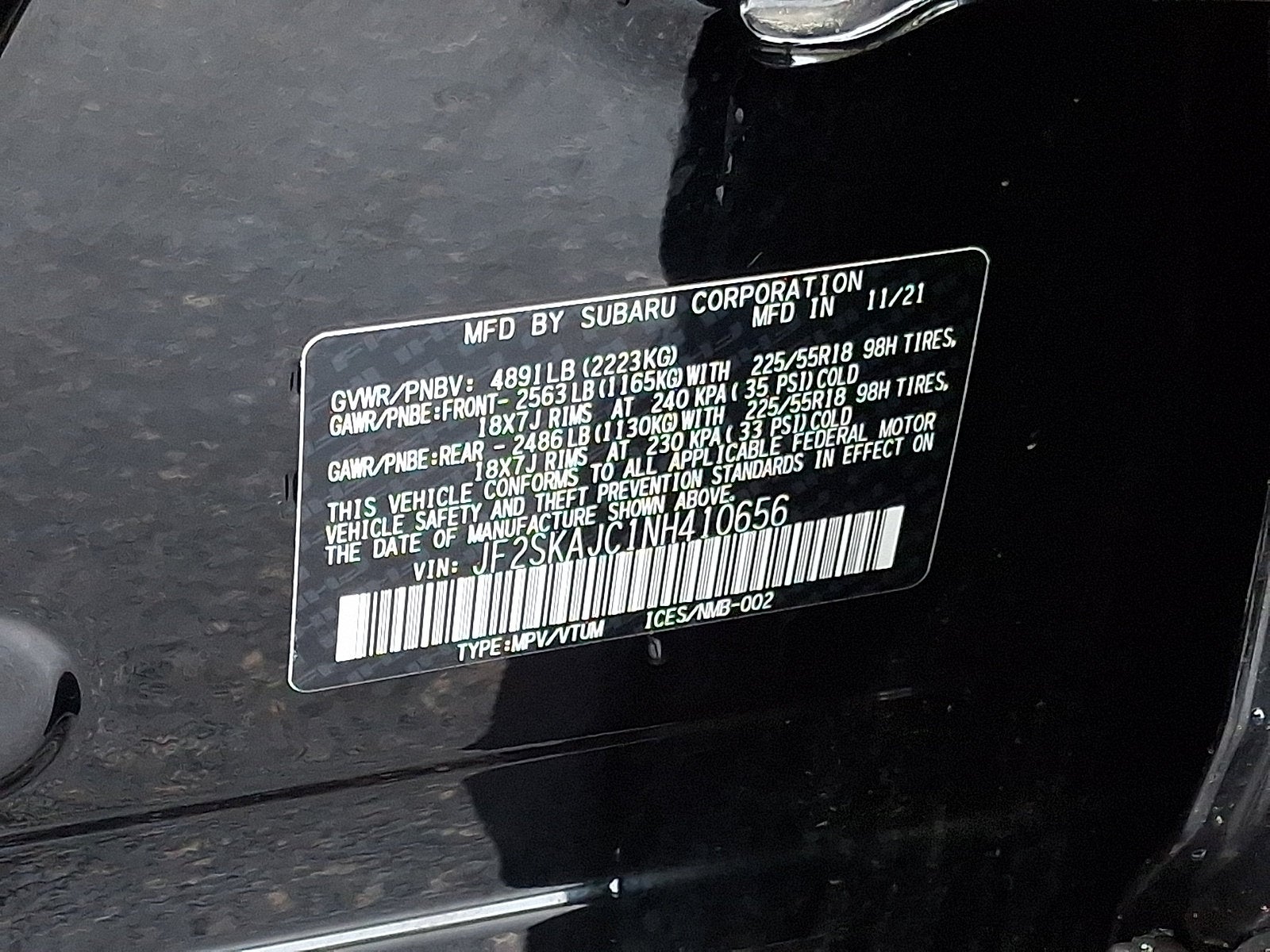 2022 Subaru Forester Sport