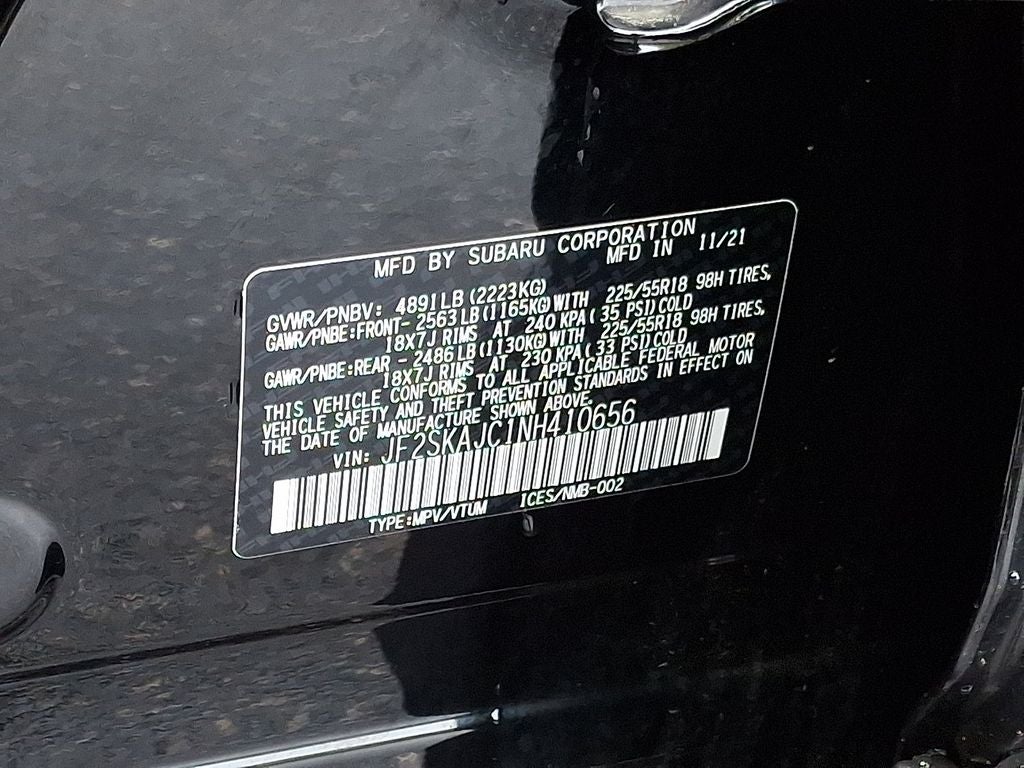 2022 Subaru Forester Sport