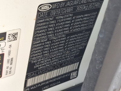 2020 Land Rover Range Rover Sport HST