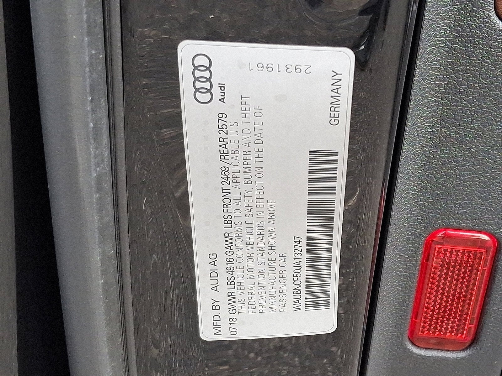 2018 Audi A5 2.0T Premium Plus quattro