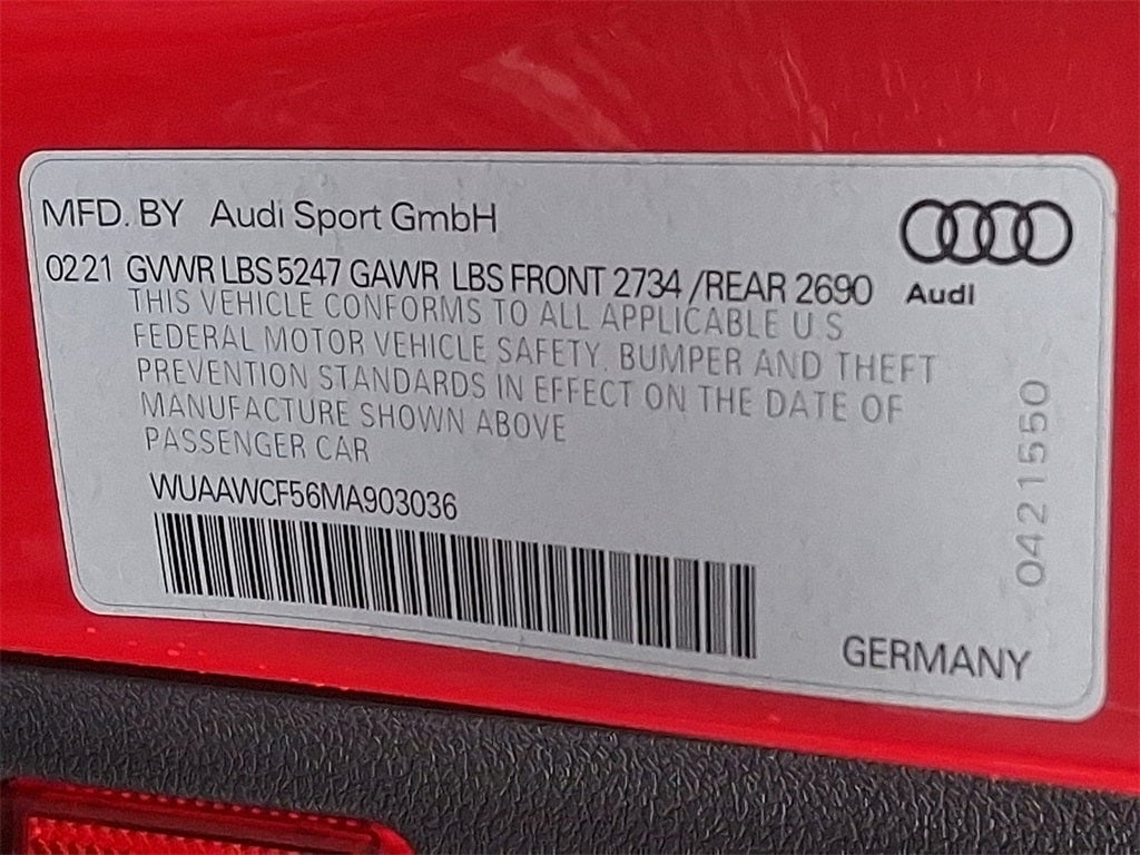 2021 Audi RS 5 2.9T quattro