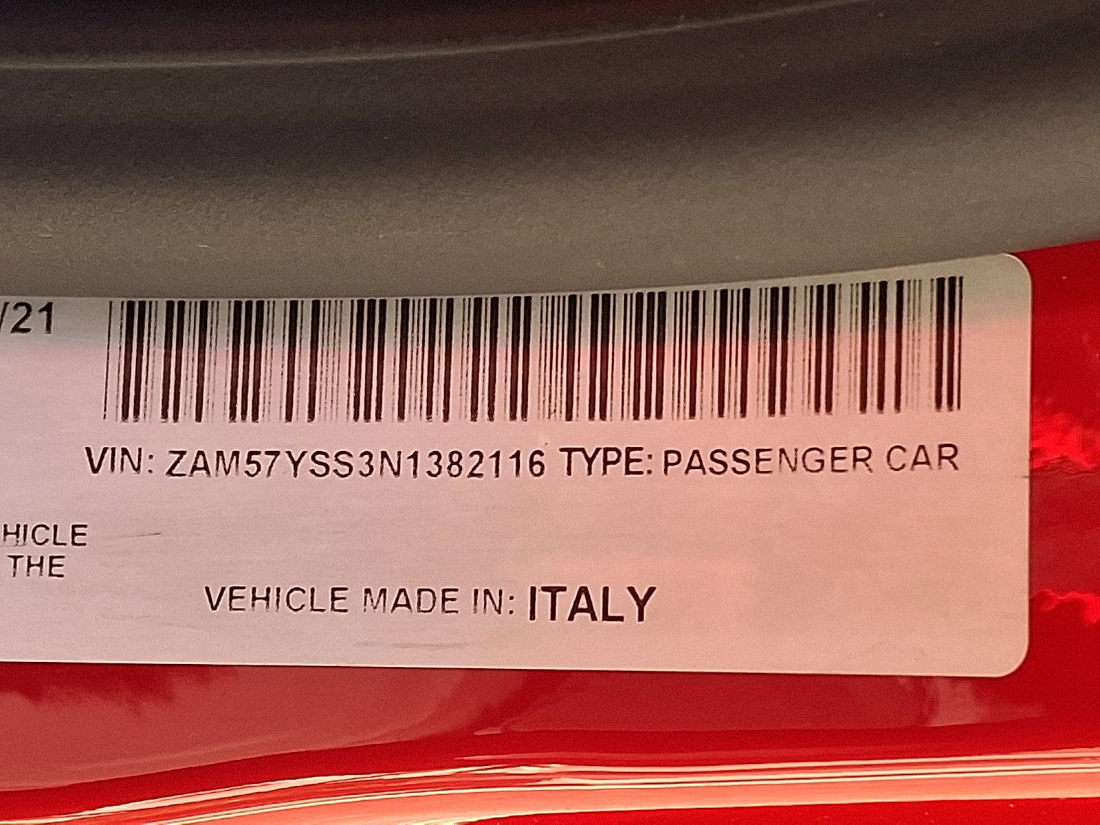 2022 Maserati Ghibli F Tributo