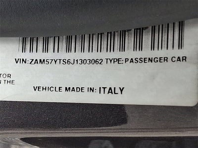 2018 Maserati Ghibli S Q4 GranSport