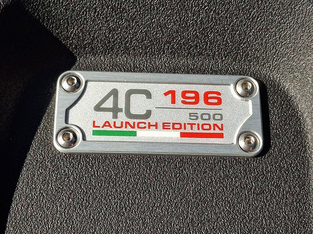 2015 Alfa Romeo 4C Launch Edition