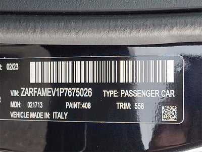 2023 Alfa Romeo Giulia Quadrifoglio