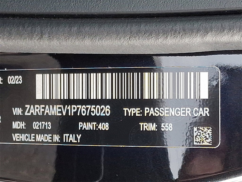 2023 Alfa Romeo Giulia Quadrifoglio