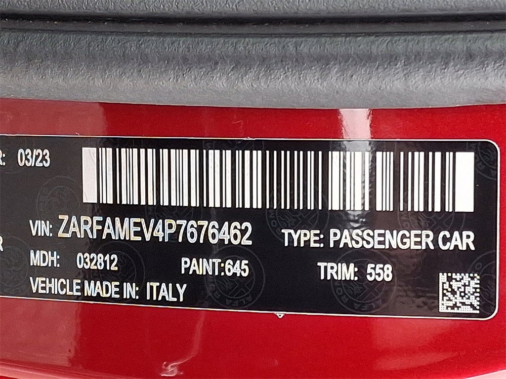 2023 Alfa Romeo Giulia Quadrifoglio