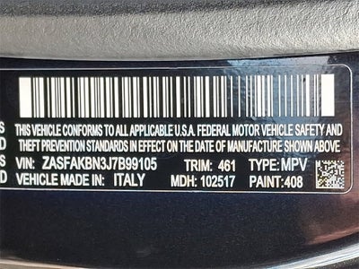 2018 Alfa Romeo Stelvio Ti