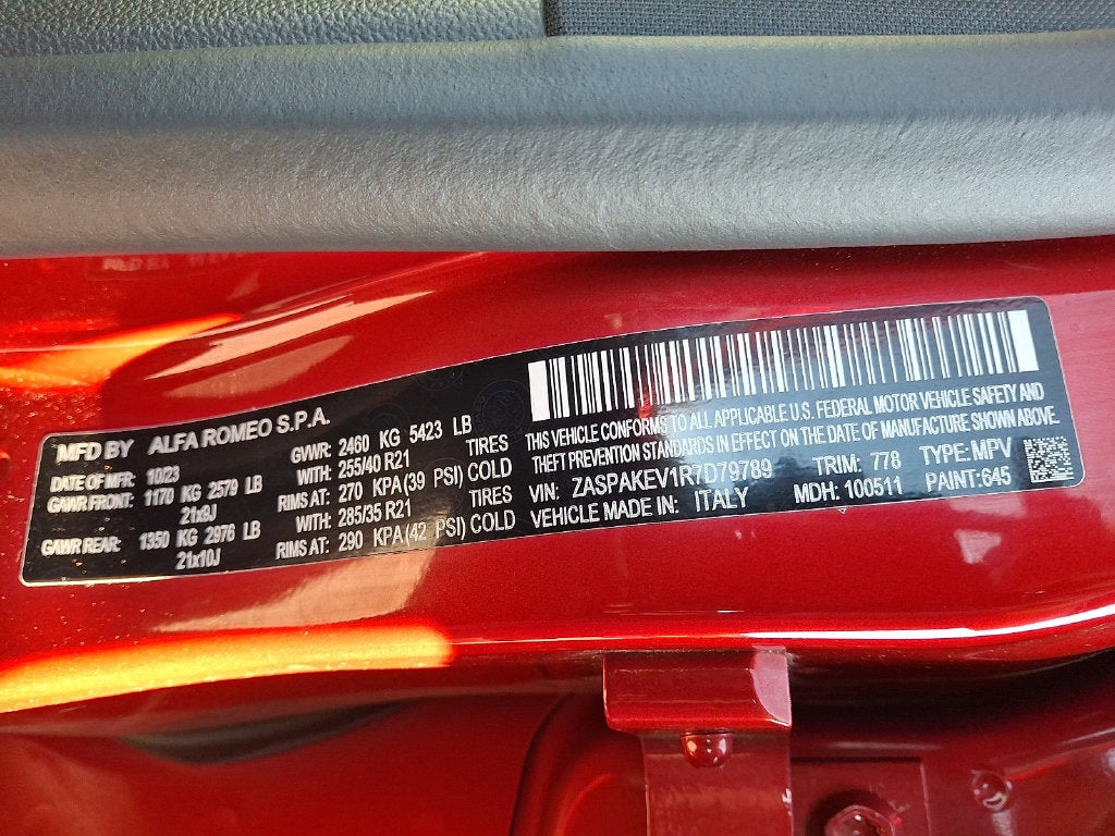 2024 Alfa Romeo Stelvio Quadrifoglio