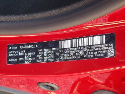 2025 Alfa Romeo Tonale Tributo Italiano Special Edition