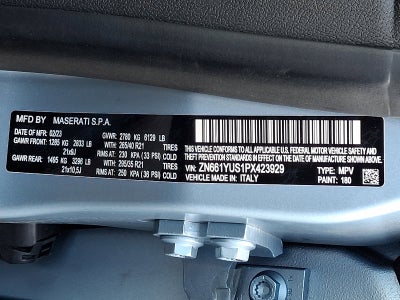 2023 Maserati Levante F Tributo