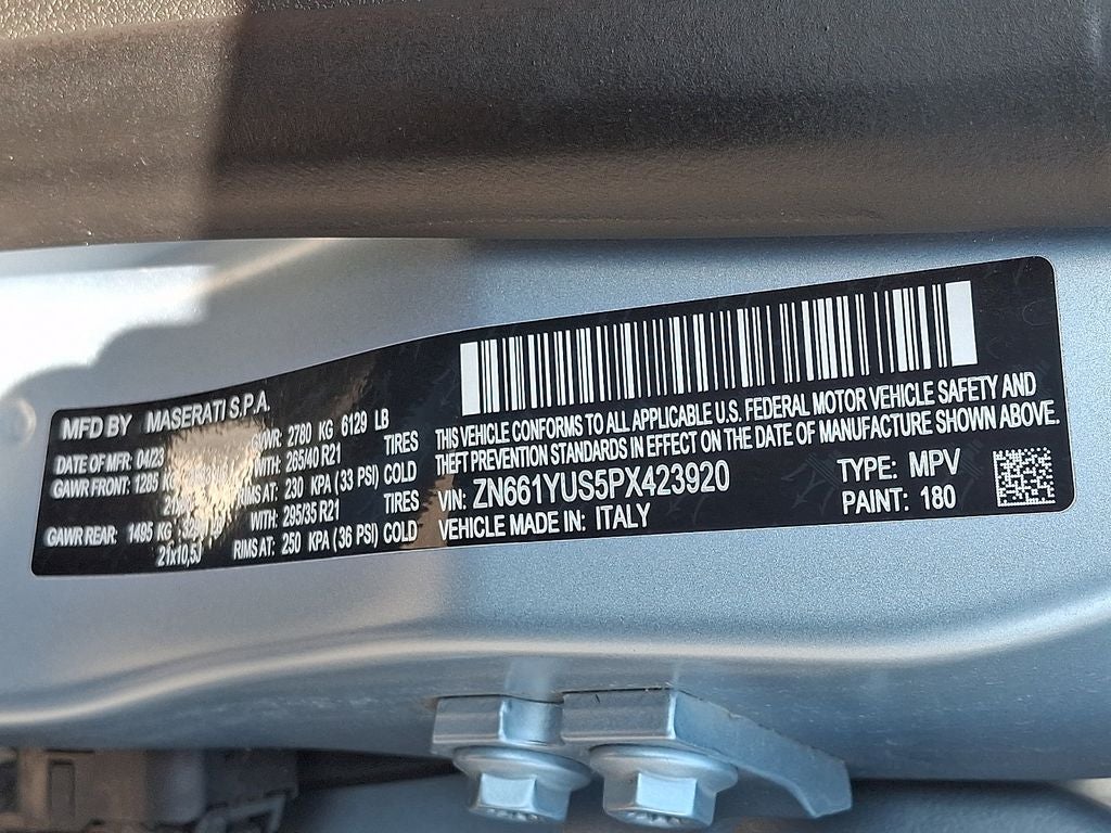 2023 Maserati Levante 