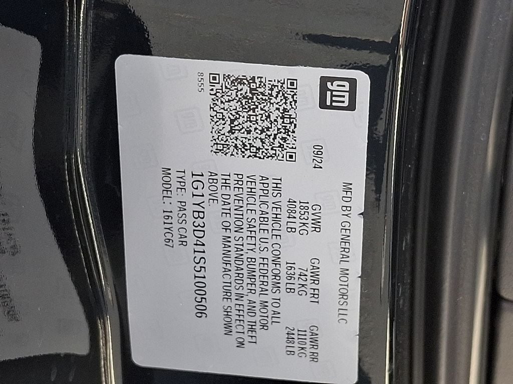 2025 Chevrolet Corvette Stingray 2LT