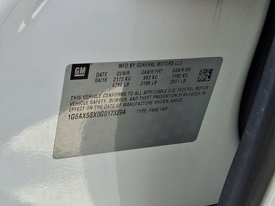 2016 Cadillac CTS 2.0L Turbo Luxury