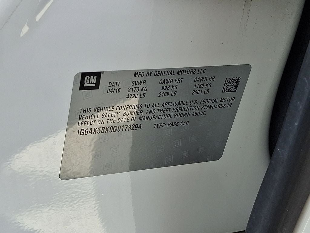 2016 Cadillac CTS 2.0L Turbo Luxury