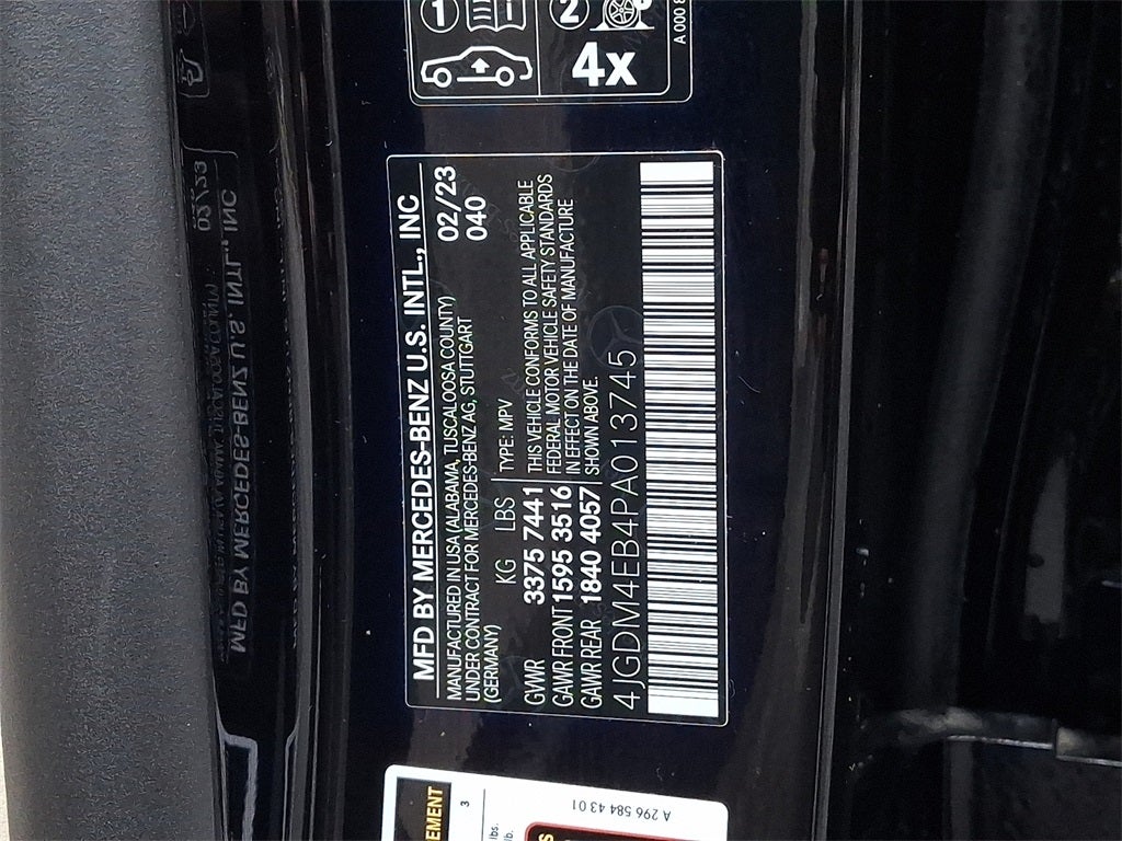 2023 Mercedes-Benz EQS 580 4MATIC®