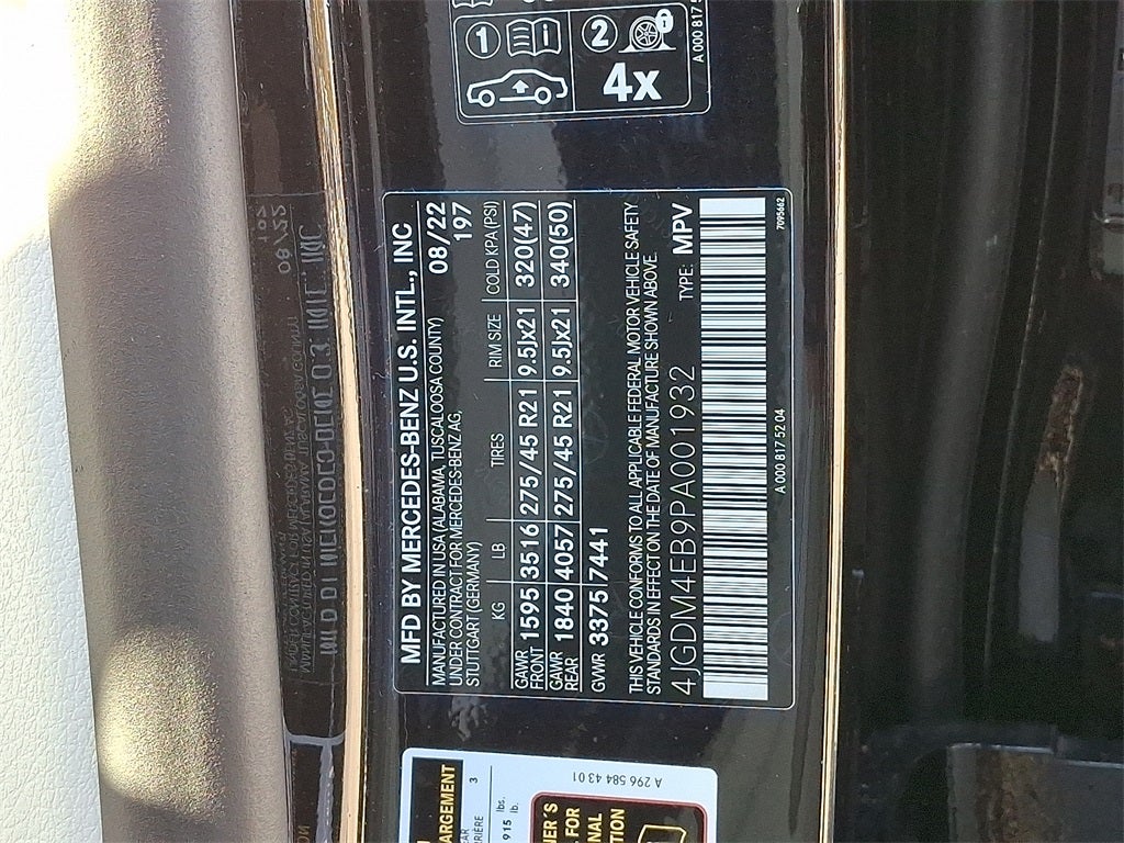 2023 Mercedes-Benz EQS 580 4MATIC®