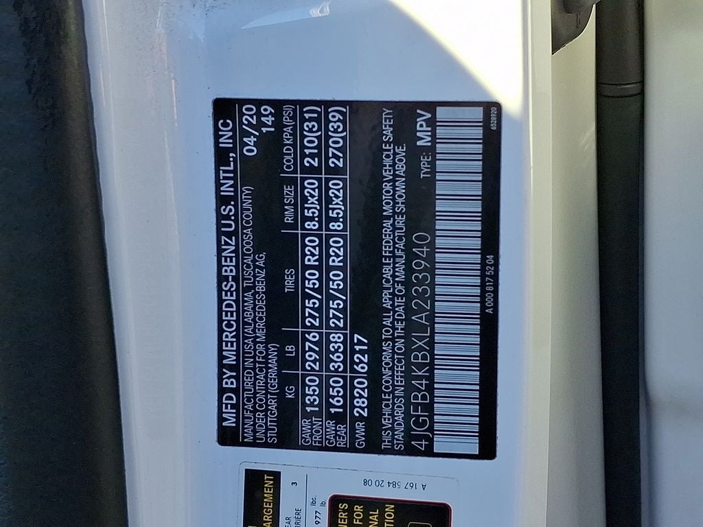 2020 Mercedes-Benz GLE GLE 350 4MATIC®