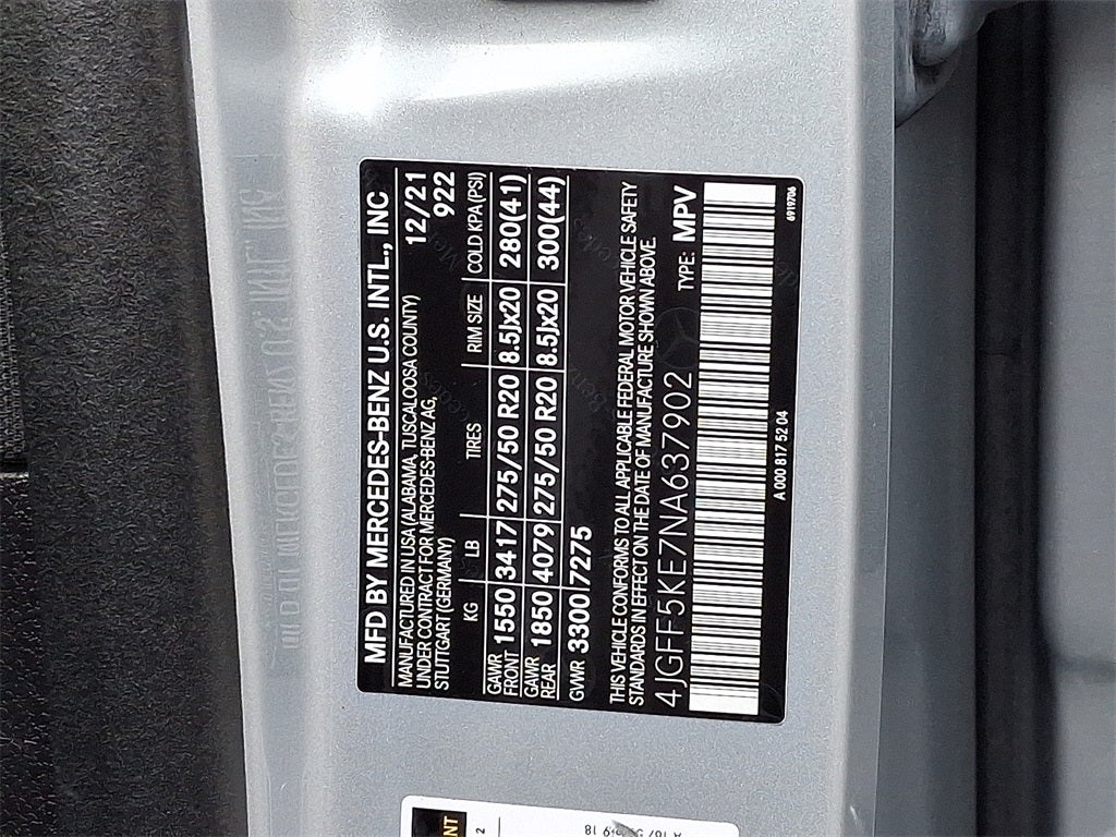 2022 Mercedes-Benz GLS GLS 450 4MATIC®