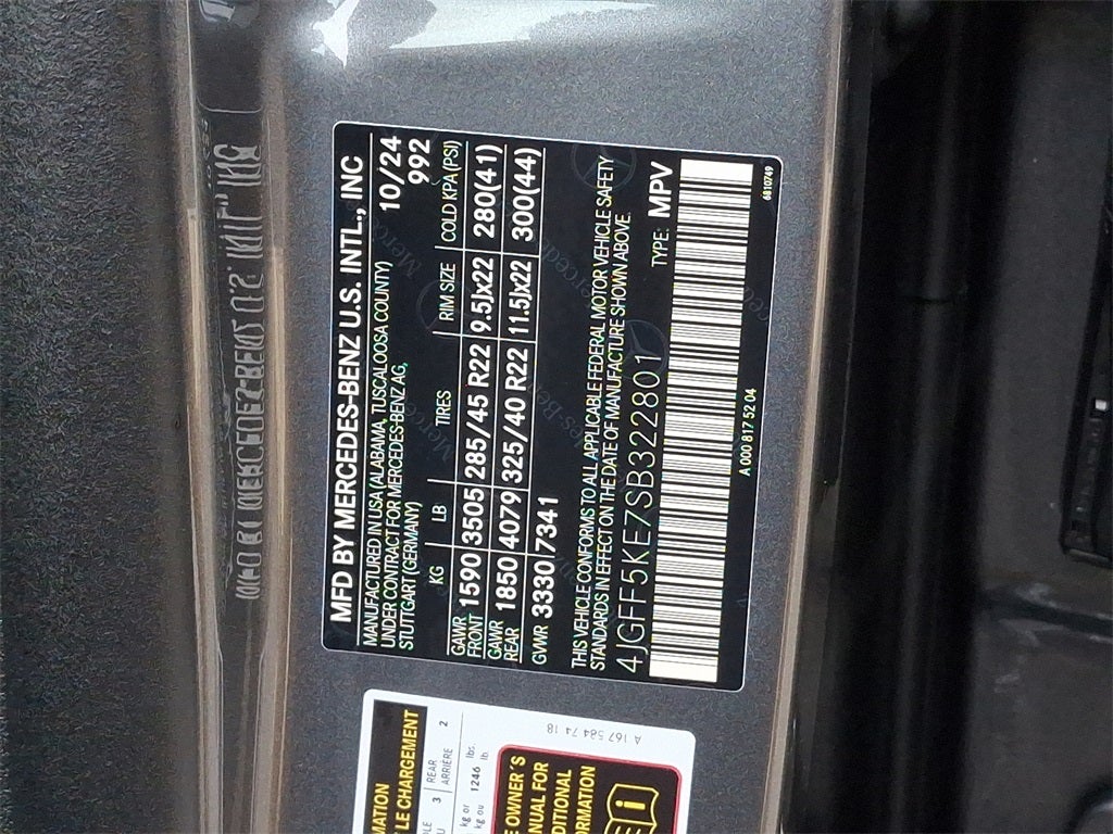 2025 Mercedes-Benz GLS GLS 450 4MATIC®