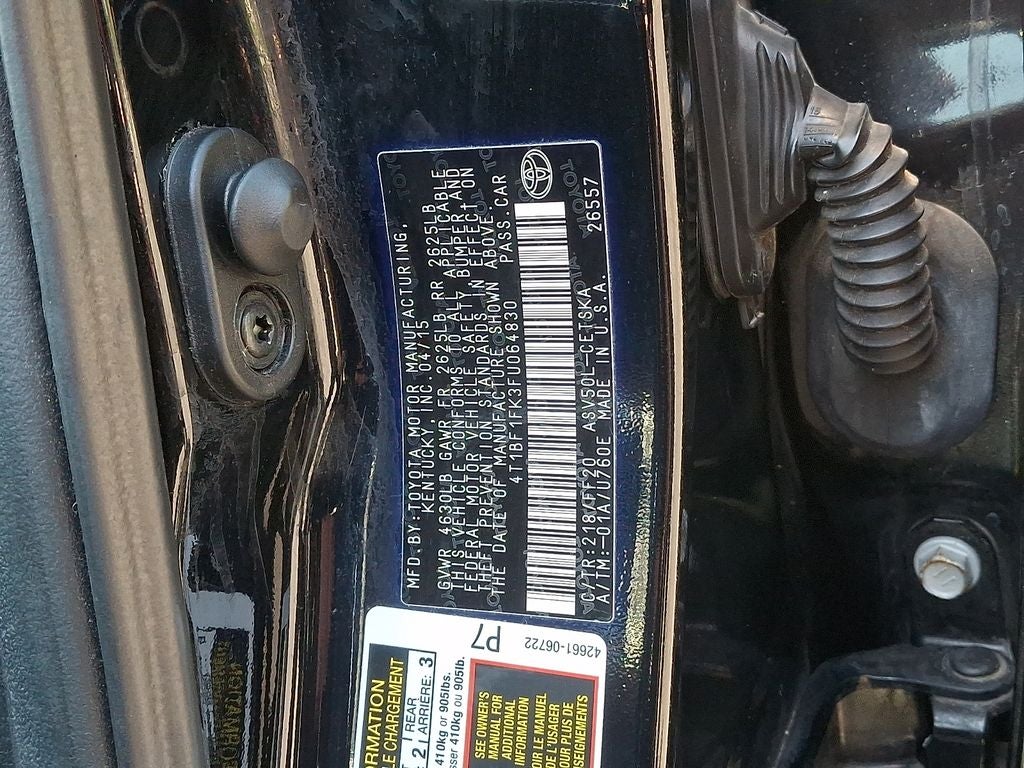 2015 Toyota Camry SE