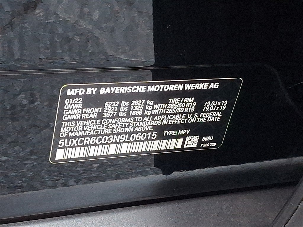 2022 BMW X5 xDrive40i