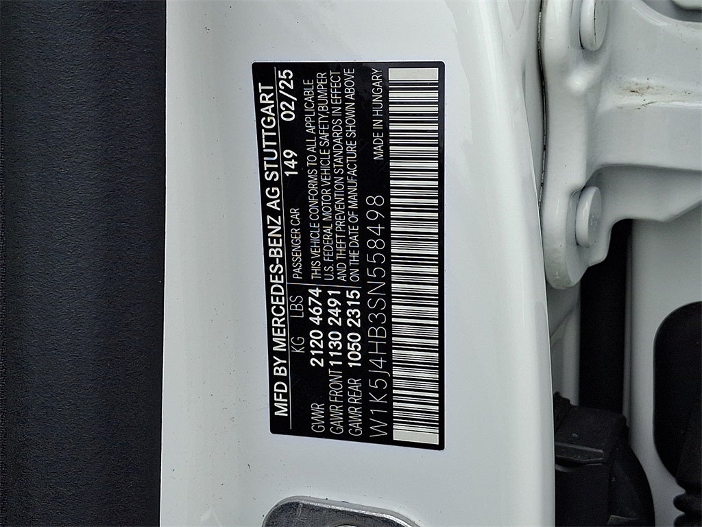 2025 Mercedes-Benz CLA CLA 250 4MATIC®