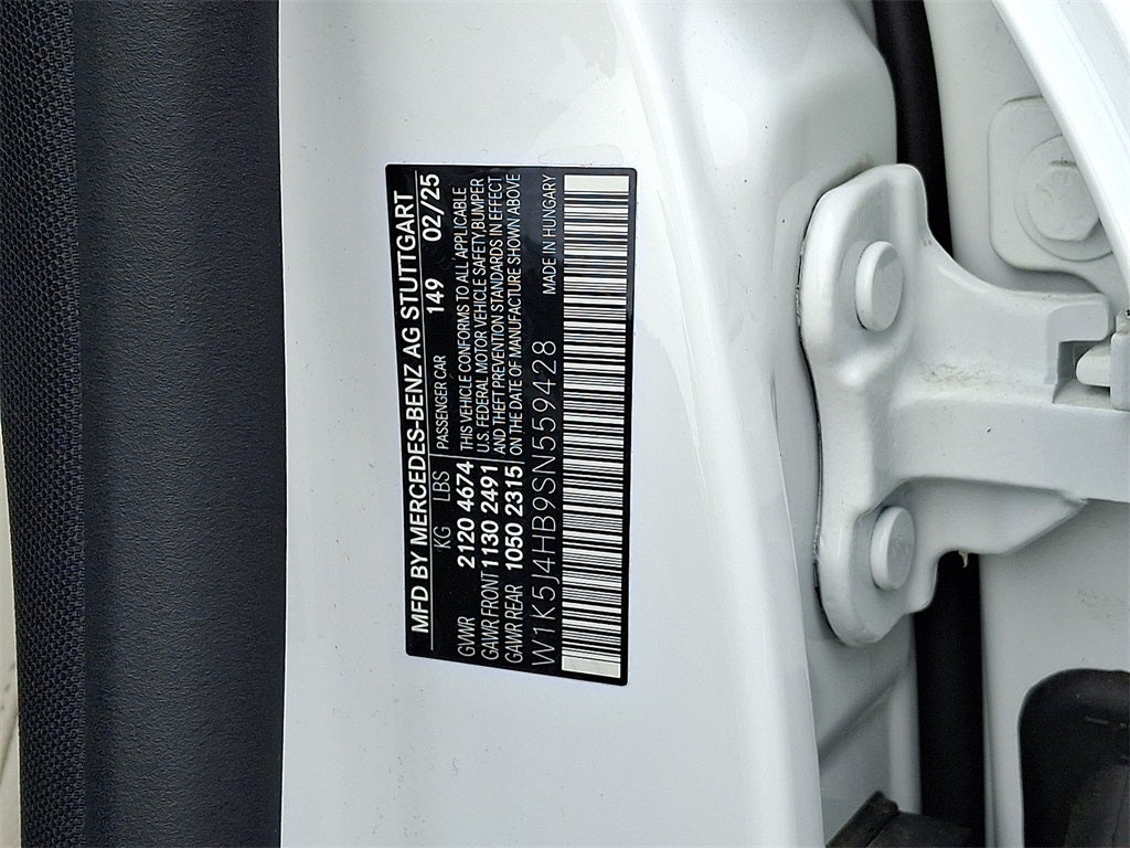 2025 Mercedes-Benz CLA CLA 250 4MATIC®