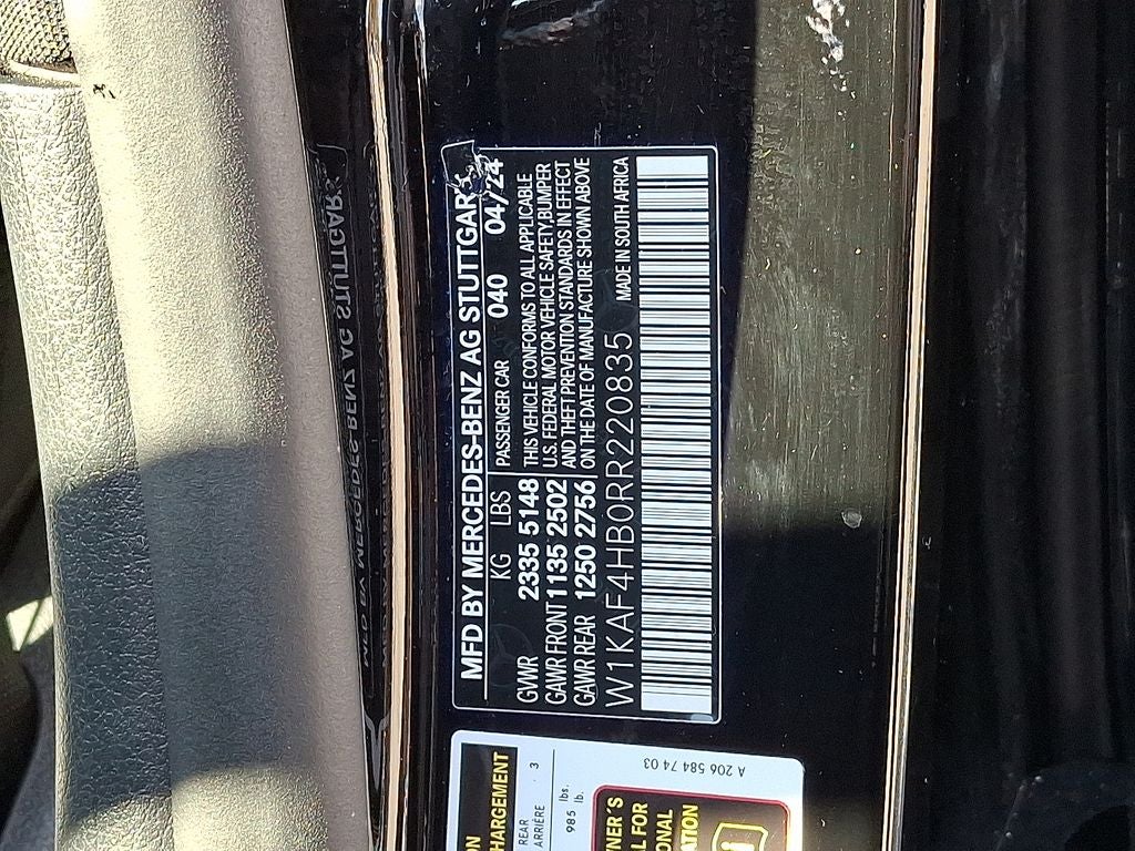 2024 Mercedes-Benz C-Class C 300 4MATIC®