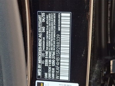 2025 Mercedes-Benz C-Class C 300 4MATIC®