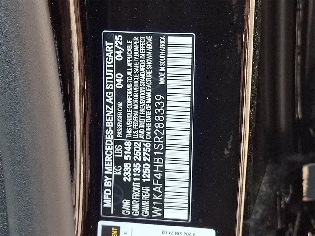 2025 Mercedes-Benz C-Class C 300 4MATIC®