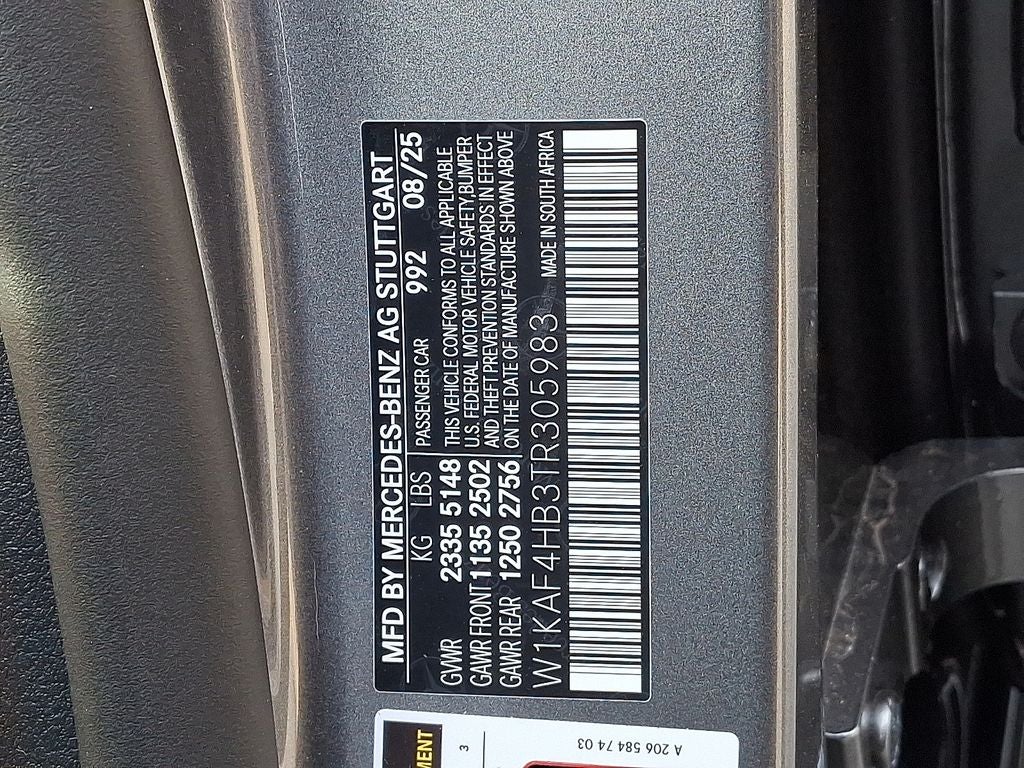 2026 Mercedes-Benz C-Class C 300 4MATIC®