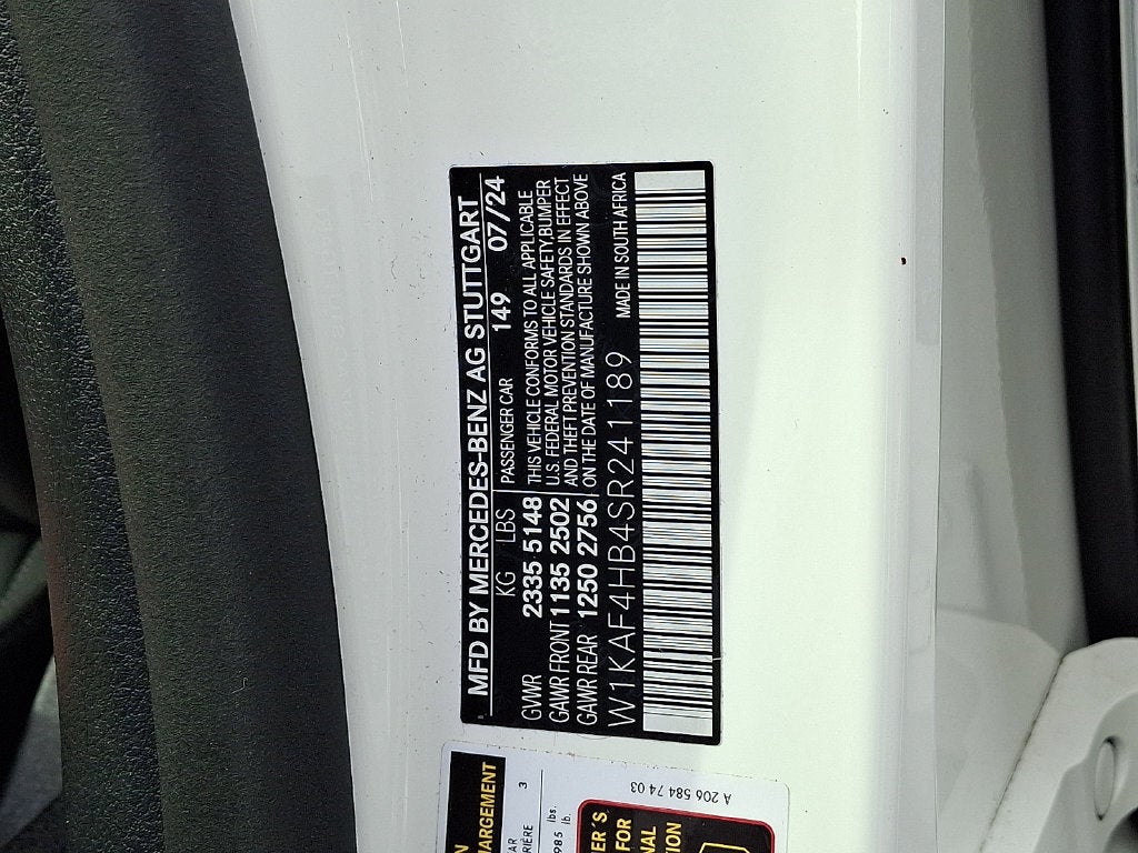 2025 Mercedes-Benz C-Class C 300 4MATIC®