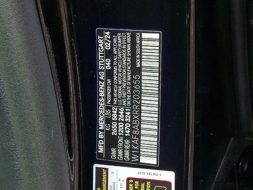 2024 Mercedes-Benz C-Class C 63 S AMG® 4MATIC®