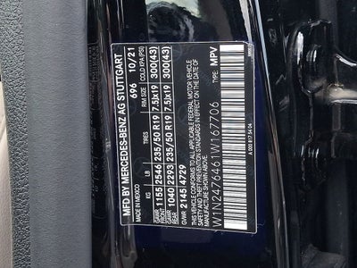 2022 Mercedes-Benz GLB GLB 250 4MATIC®