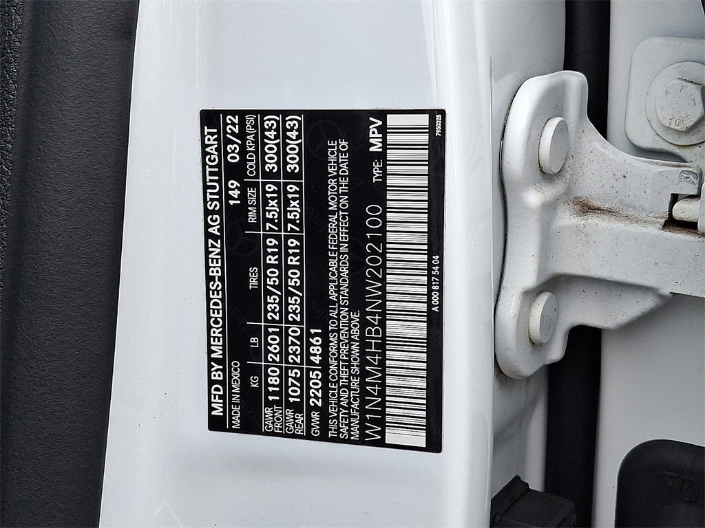 2022 Mercedes-Benz GLB GLB 250 4MATIC®