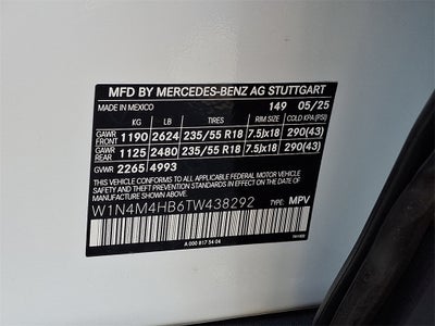 2026 Mercedes-Benz GLB GLB 250 4MATIC®