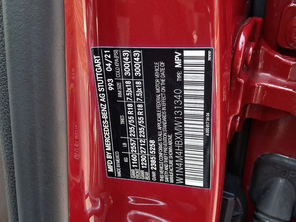 2021 Mercedes-Benz GLB GLB 250 4MATIC®
