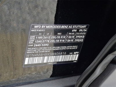 2025 Mercedes-Benz GLB GLB 250 4MATIC®