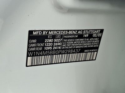 2023 Mercedes-Benz GLB GLB 35 AMG® 4MATIC®
