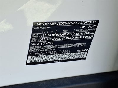 2025 Mercedes-Benz GLA GLA 250 4MATIC®