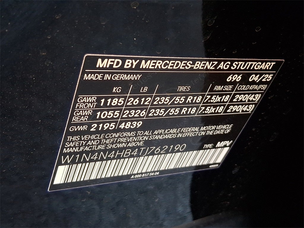 2026 Mercedes-Benz GLA GLA 250 4MATIC®