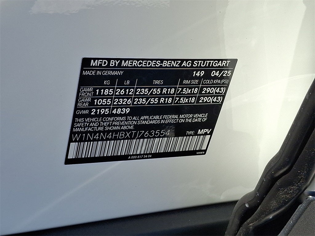 2026 Mercedes-Benz GLA GLA 250 4MATIC®