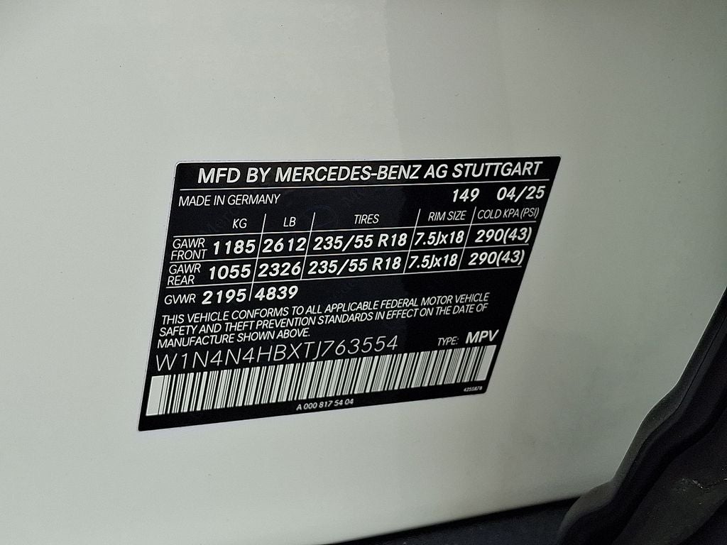 2026 Mercedes-Benz GLA GLA 250 4MATIC®