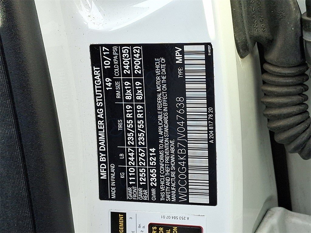 2018 Mercedes-Benz GLC GLC 300 4MATIC®