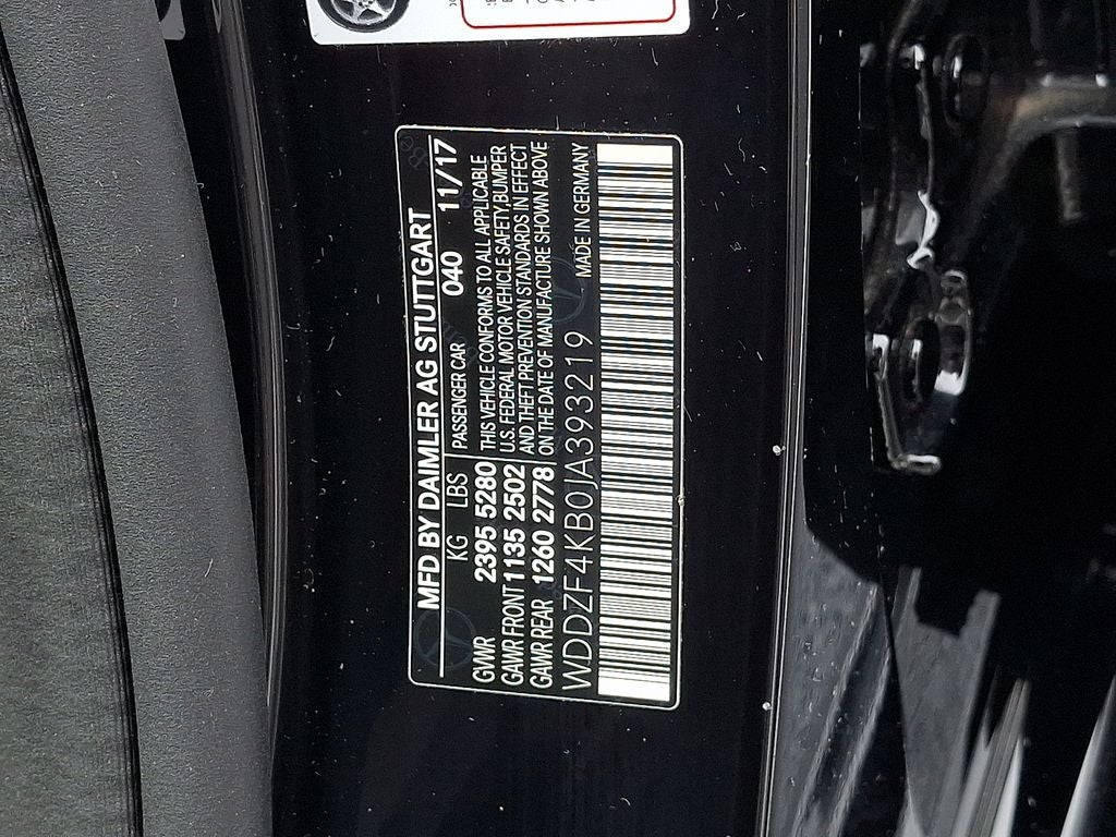 2018 Mercedes-Benz E-Class E 300 4MATIC®