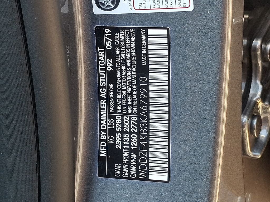 2019 Mercedes-Benz E-Class E 300 4MATIC®