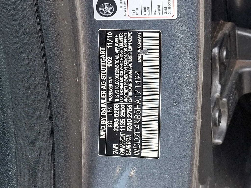 2017 Mercedes-Benz E-Class E 300 4MATIC®