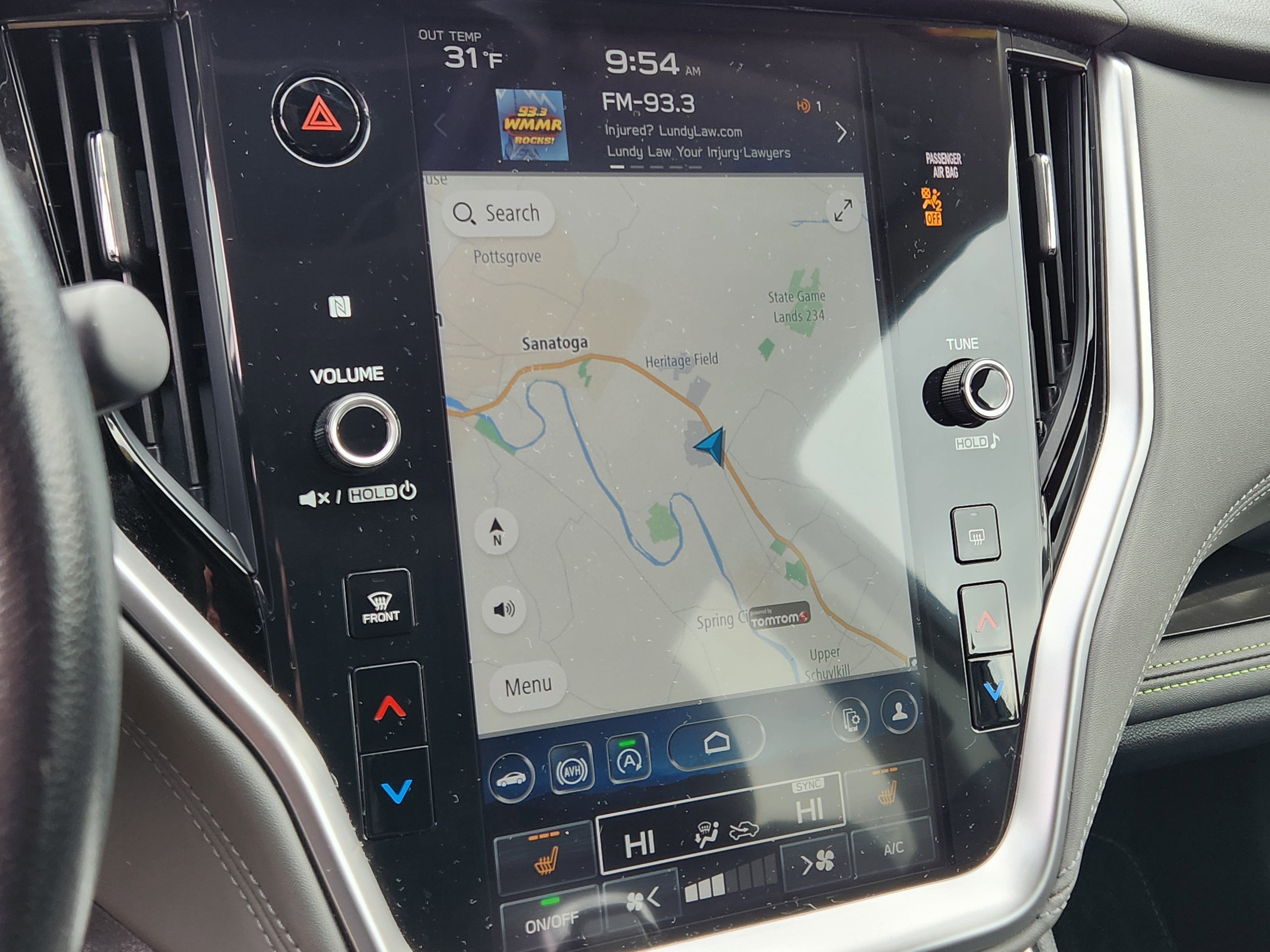 2023 Subaru Outback Onyx Edition Power Moonroof + 11.6 inch Multimedia Navigation S